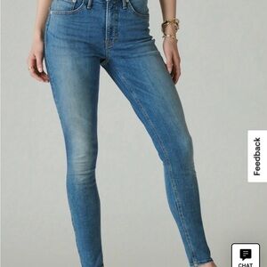 Lucky Brand Women's Blue Skinny Jeans